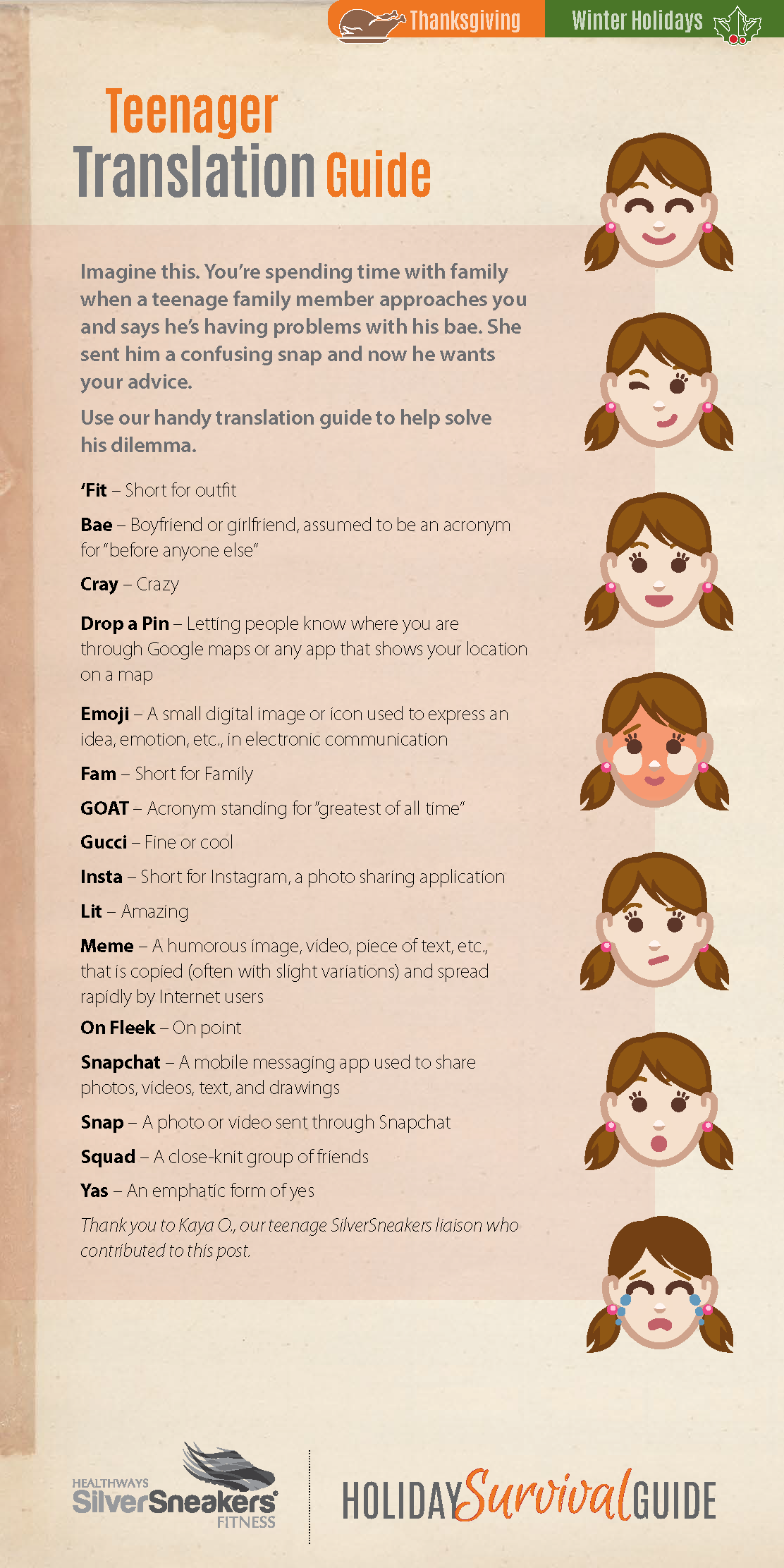 Teenager Translation Guide