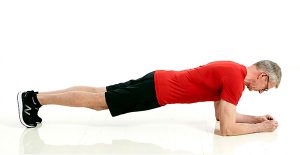 SilverSneakers Bent-Arm Plank