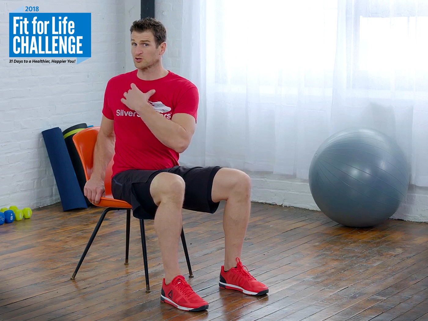 Your Daily Workout: 11-Minute Chair Flow