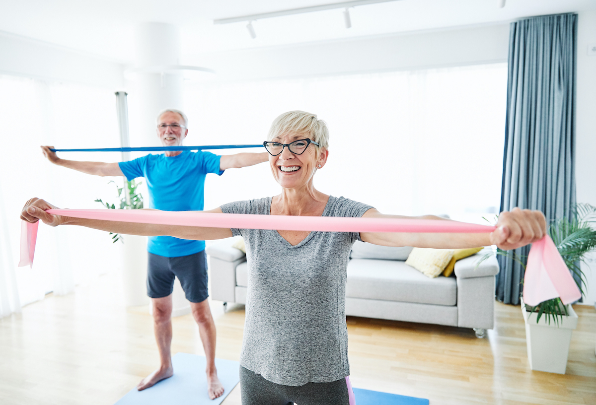 5 Resistance Band Exercises for Seniors - SilverSneakers