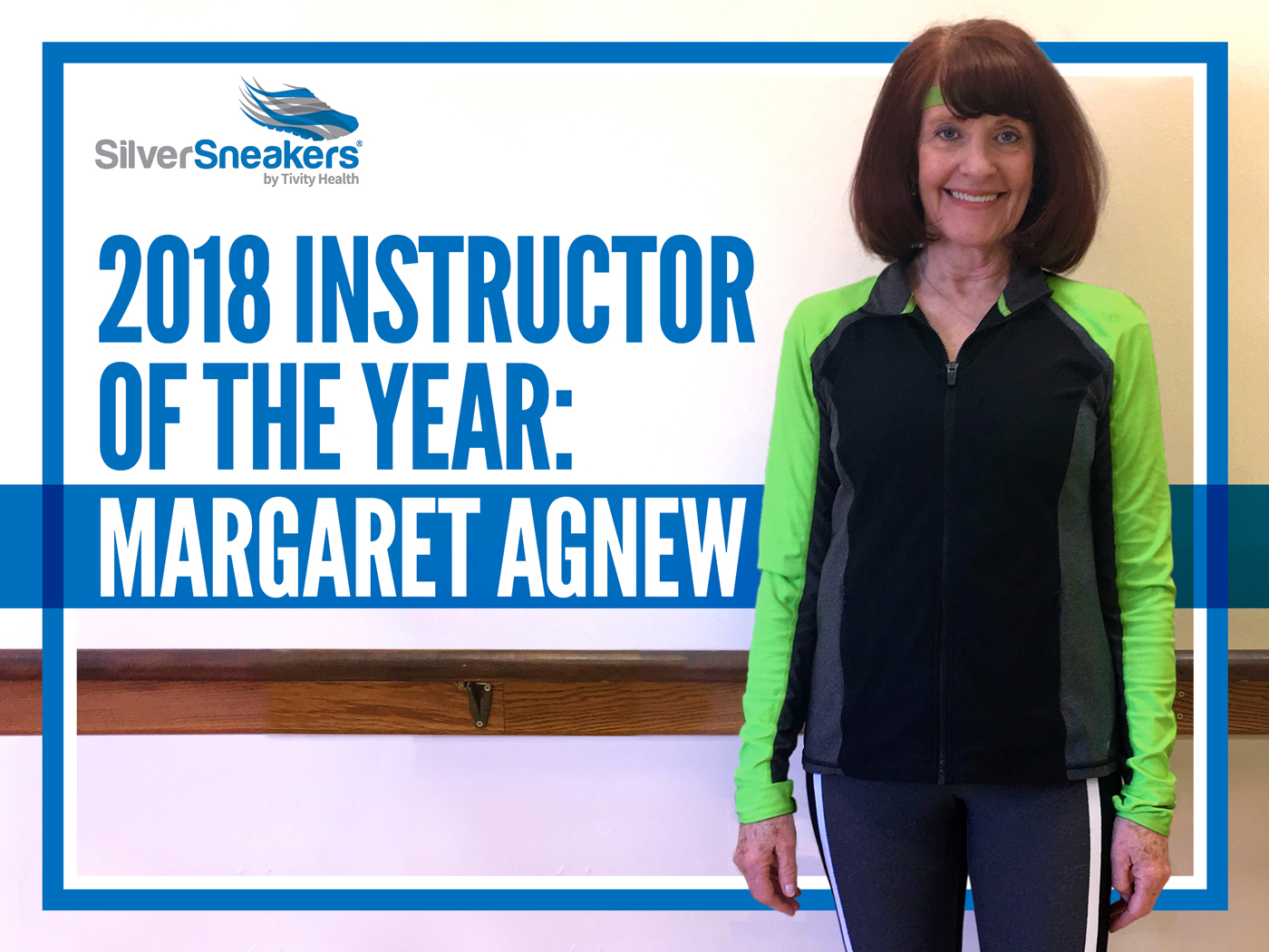 SilverSneakers 2018 Instructor of the Year Winner Margaret Agnew