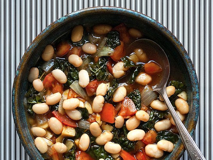 pulses White Bean and Kale Soup