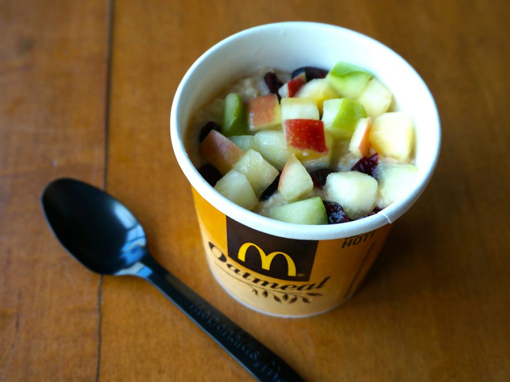 McDonald’s Fruit and Maple Oatmeal