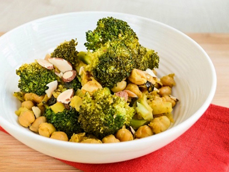 Curried Broccoli and Chickpea Sauté