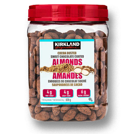 Kirkland Signature Cocoa Dusted Almonds