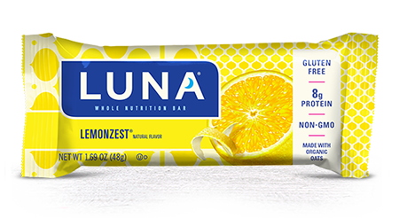 Luna Bar Lemonzest Flavor