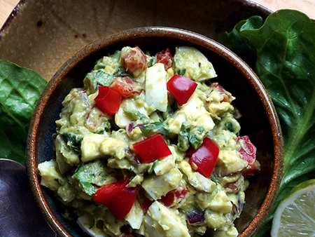 snacks recipes: Southwest Egg Salad
