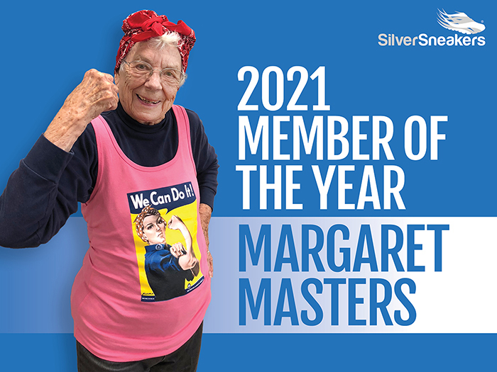 Margaret Masters 2021 SilverSneakers Member of the Year