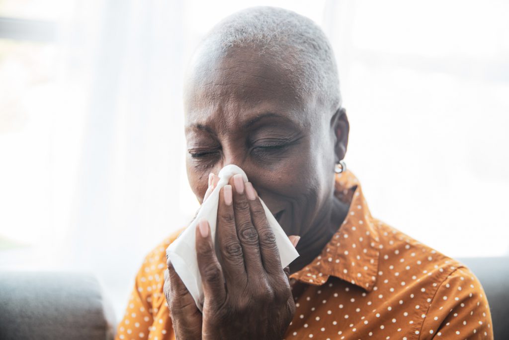 Seasonal allergies and older adults